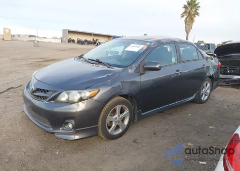2012 Toyota Corolla S z USA, uszkodzony, nr VIN 5YFBU4EE4CP049219